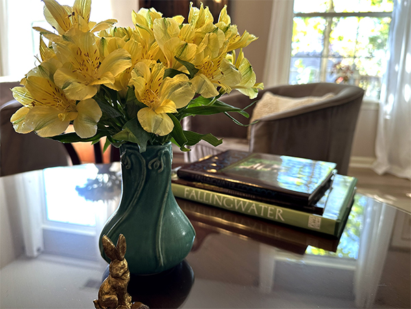 My Garden - The 1 Amazing Place I Love 24 pewabic pottery snowdrop vase